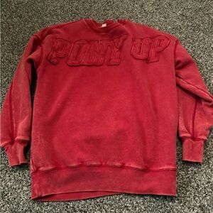 Womens modish rebel sweatshirt size small
